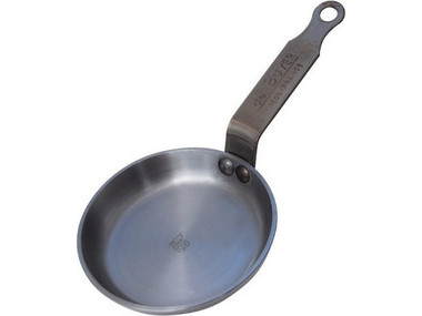 De Buyer Mineral B Τηγάνι Ανοξείδωτο Επίστρωση Πέτρας 12cm 5612.12