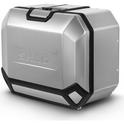 Shad Terra TR47R Πλαϊνή Βαλίτσα Μηχανής Αλουμινίου 47lt Ασημί