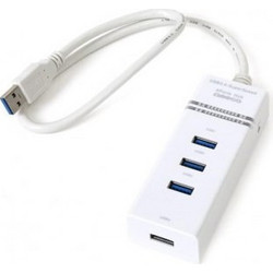 Platinet OUH34W USB Hub 3.0 USB-A με 4 Θύρες USB-A