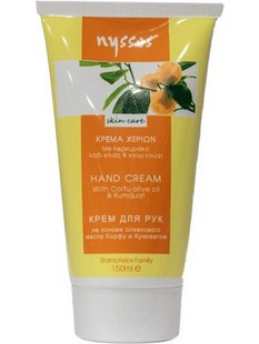 Nyssos Kumquat Ενυδατική Κρέμα Χεριών 100ml