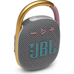 JBL Clip 4 Ηχείο Bluetooth 5W Χρυσό Ασημί