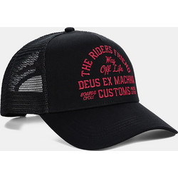 Deus Ex Machina Ανδρικό Καπέλο Jockey με Δίχτυ Snapback Υφασμάτινο Μαύρο D263MHA330-BLK
