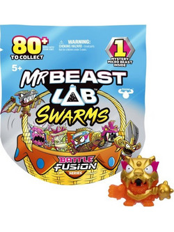 Giochi Preziosi Mr. Beast Lab Swarms Battle Fusion Φιγούρα Δράσης για 5+ Ετών