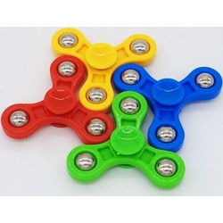 Mini Fidget Spinner Πολύχρωμο 36τμχ