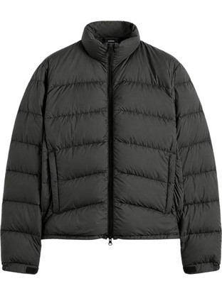Aspesi Ανδρικό Μπουφάν Χειμωνιάτικο Puffer Μαύρο 65617