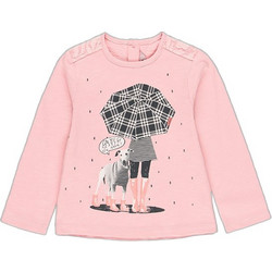 Boboli Παιδικό T-Shirt Μακρυμάνικο Ροζ 241018-3691