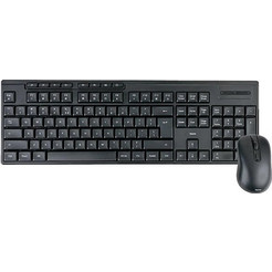 Hama WKM-200 Black Ασύρματο Σετ Πληκτρολόγιο & Ποντίκι