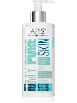 Apis Natural Cosmetics My Pure Skin Ενυδατικό Gel Καθαρισμού Προσώπου 300ml