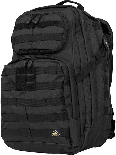 MRK Στρατιωτικό Σακίδιο 45lt Μαύρο MRK-02