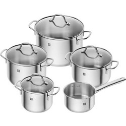 Zwilling Flow Σετ Κατσαρόλες από Ανοξείδωτο Ατσάλι 5τμχ 1006288