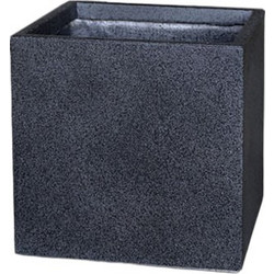 MarHome Fiber Clay Κασπώ Τετράγωνο Ανθρακί 50x50x50cm