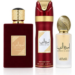 Lattafa Ameerat Al Arab Eau de Parfum 100ml + Body Spray 200ml + Hair Mist 50ml