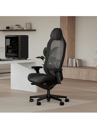Fractal Design Refine 2 Καρέκλα Gaming Mesh με Ρυθμιζόμενα Μπράτσα Ανθρακί FD-CH-RE2M-01
