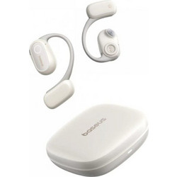 Baseus Bowie MF1 Ακουστικά Bluetooth Open Ear Ανθεκτικά στο Νερό White