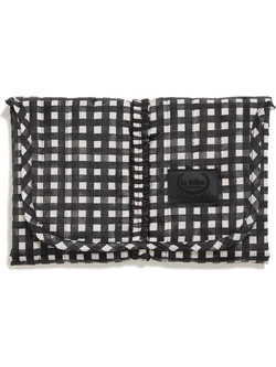 La Millou Mollet Ortalion Φορητή Αλλαξιέρα Μωρού Υφασμάτινη 66x45cm Μαύρη Λευκή