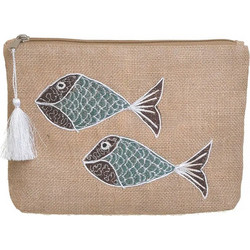 Ble Resort Collection 5-42-191-0100 Γυναικείο Νεσεσέρ Παραλίας 25x1x19cm Καφέ