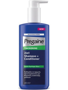 Regaine Pregaine Thickening 2in1 Σαμπουάν κατά της Τριχόπτωσης 248ml