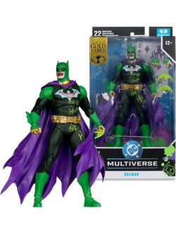 McFarlane DC Multiverse Rebirth Batman Joker War Gold Label Batman 18cm