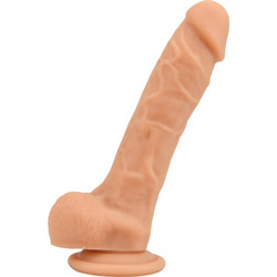 Loving Joy Ρεαλιστικό Dildo με Βεντούζα & Όρχεις 20cm Vanilla
