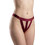 Milena By Paris Γυναικείο Sexy String Μπορντό 6962