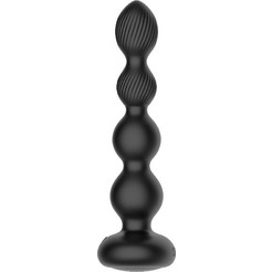 Nexus Tornado Πρωκτική Σφήνα Ασύρματη με Δόνηση 18cm Μαύρη