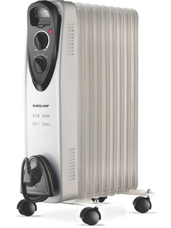 Eurolamp 300-41703 Καλοριφέρ Λαδιού με 9 Φέτες 2000W