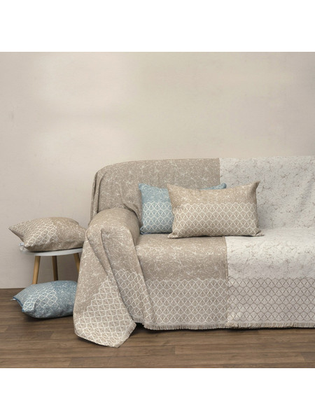 Anna Riska Ριχτάρι Πολυθρόνας 180x180 Throws 1575 Beige