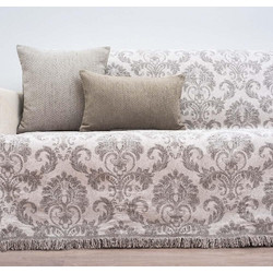 Cotone Ριχτάρι Τριθέσιου Καναπέ 170x300 Victoria 01 Εκρού 101300