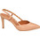 Marron Γόβες Slingback με Τακούνι Στιλέτο Μπεζ 51893