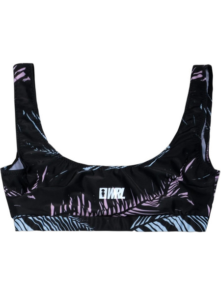 We Ride Local Beachbreak Bikini Top Μαύρο