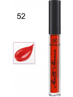 Dermacol Matte Mania 52 Long Lasting Liquid Κραγιόν 3.5ml