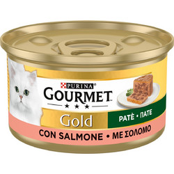 Purina Gourmet Gold Adult Pate with Salmon 85gr 12254217