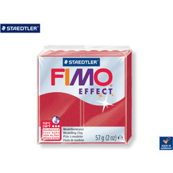 STAEDTLER ΠΗΛΟΣ 57gr FIMO EFFECT METALLIC RUBY RED
