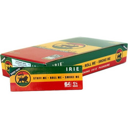 Κουτί με 24 χαρτάκια στριφτού IRIE μεσαία 1 1/4 Hemp με 64 φύλλα