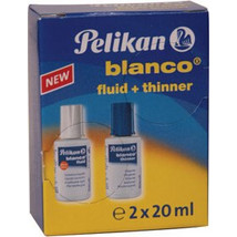 Σετ Διορθωτικό Υγρό & Διαλυτικό Pelikan - 2 x 20ml 214.335778