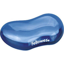 Fellowes Crystal Gel Flex Στήριγμα Καρπού για Ποντίκι - Blue 91177-72