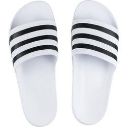 Adidas Adilette Ανδρικές Παντόφλες Καλοκαιρινές Κολυμβητηρίου Λευκές F35539
