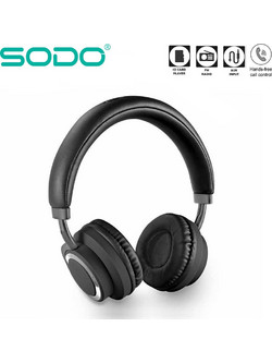 SODO SD-1005 Ασύρματα Bluetooth Ακουστικά On Ear Μαύρα