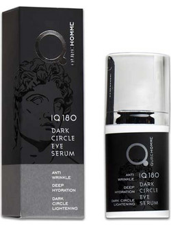 Qure Homme IQ 180 Dark Circle Eye Αντιγηραντικό Serum Προσώπου & Ματιών για Μαύρους Κύκλους με Υαλουρονικό 30ml