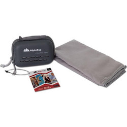 AlpinPro AlpinTec Πετσέτα Microfiber Γκρι 30x50cm