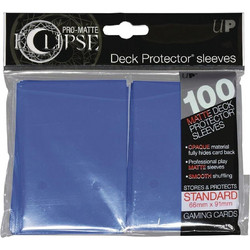 100CT Eclipse Pacific Blue Deck Protector - Standard Size
