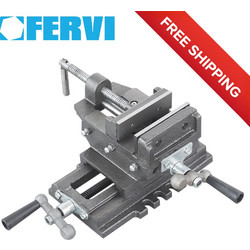 125mm Μέγγενη διπλή FERVI 0188/125