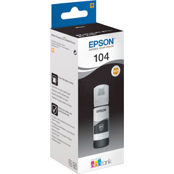 Epson 104 Black Μελάνι Εκτυπωτή Inkjet
