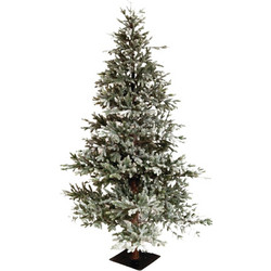 Χριστουγεννιάτικο Δέντρο Kantas Trees Natural Forest Frost Χιονισμένο 230cm Πράσινο KN17206