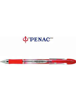 Penac Soft Glider Στυλό Διαρκείας 0.7mm Κόκκινο