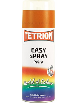 Tetrion Easy Spray Σπρέι Βαφής Orange Gloss 400ml