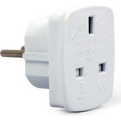 CABLEXPERT AC POWER ADAPTER UK SOCKET TO EU SCHUKO PLUG 7,5A