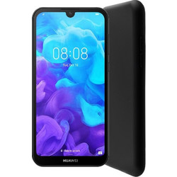 Lime Velvet TPU 4 Side Θήκη (Huawei Y5 2019 / Honor 8S) Black