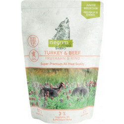 Isegrim Roots Junior Mountain with Turkey & Beef 410gr