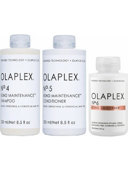 Olaplex Restore Kit Σετ Θεραπείας Μαλλιών για Όγκο & Επανόρθωση No4 250ml + No5 250ml + No6 100ml
